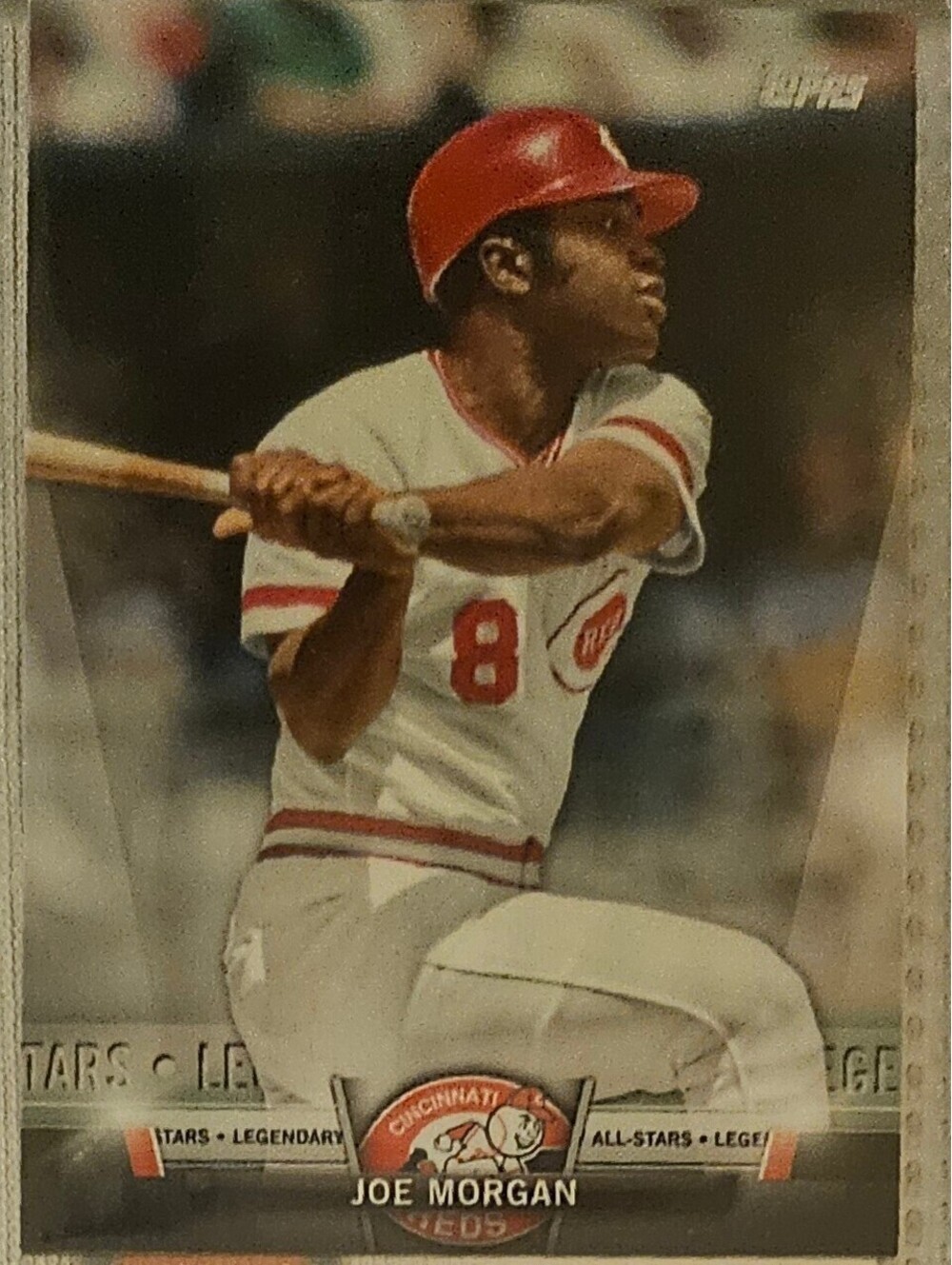 JOE MORGAN 2018 Topps Update TOPPS SALUTE - CINCINNATI REDS - #S-15